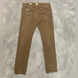 J Crew Corduroy Pants Mens 33 x 34” Style 484 Light Brown Cotton Straight Fit
